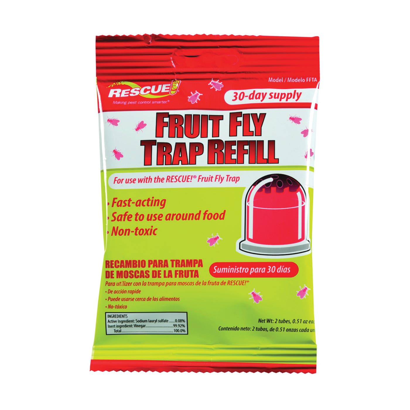 Rescue Fruit Fly Trap with Refill
