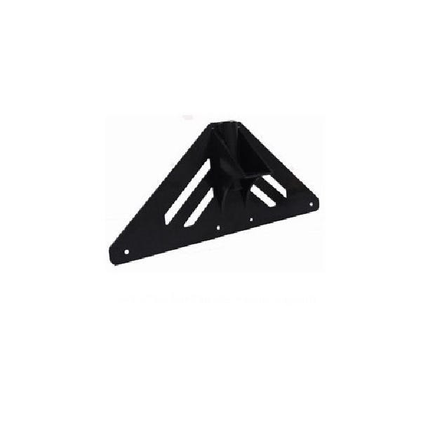 The Snowplow Snow Pusher, 24 in W Blade, UHMW Polyethylene Blade, Fiberglass Handle, D-Grip Handle, 43 in L Handle