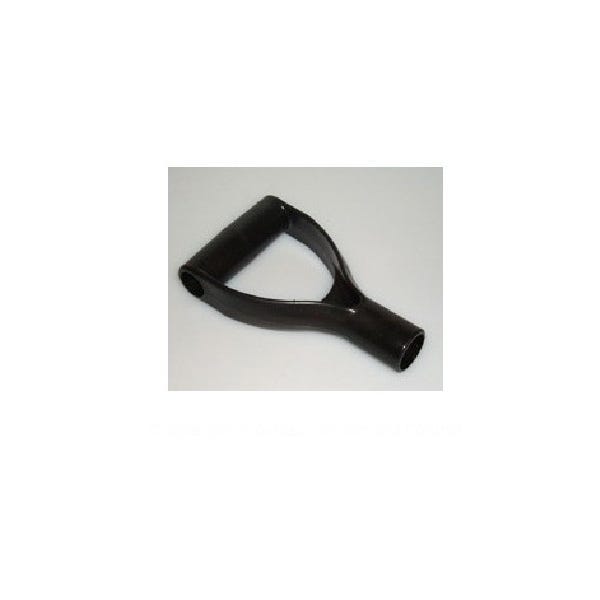 The Snowplow Snow Pusher, 24 in W Blade, UHMW Polyethylene Blade, Fiberglass Handle, D-Grip Handle, 43 in L Handle