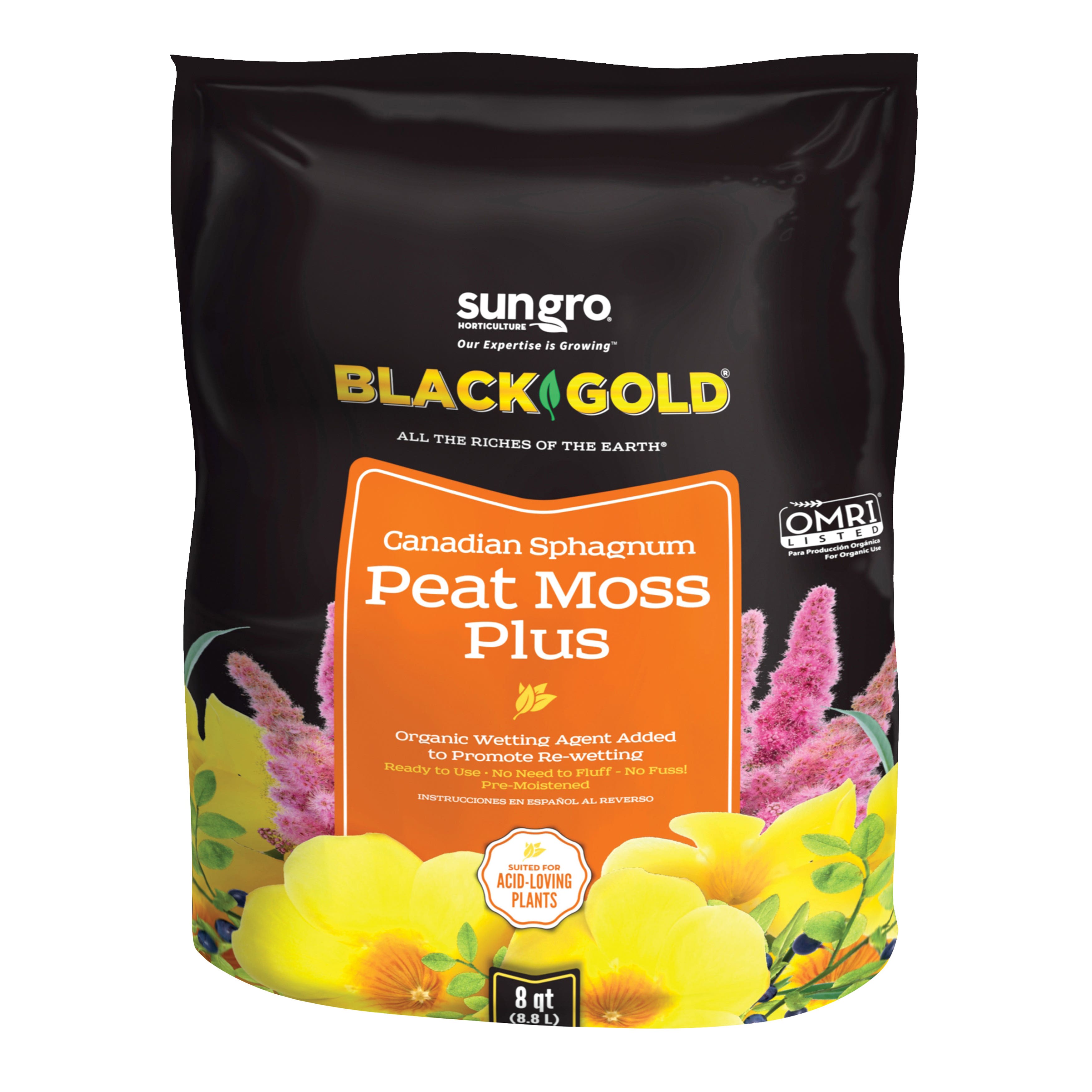 sun gro Sunshine Peat Moss, 8 qt Bag