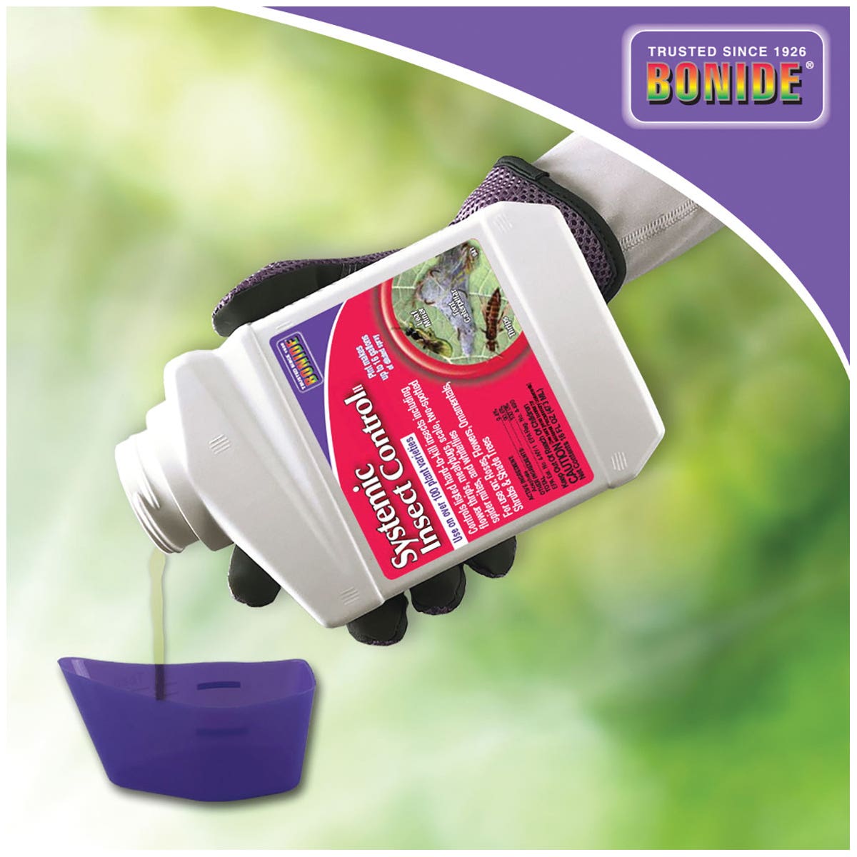 Bonide Systemic Insect Control, Liquid, Spray Application, 1 pt Bottle