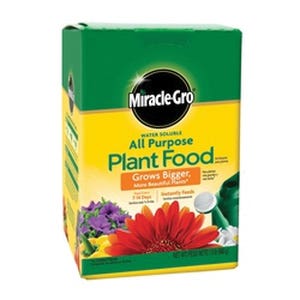 Miracle-Gro Plant Food, 1.5 lb, Solid, 24-8-16 N-P-K Ratio