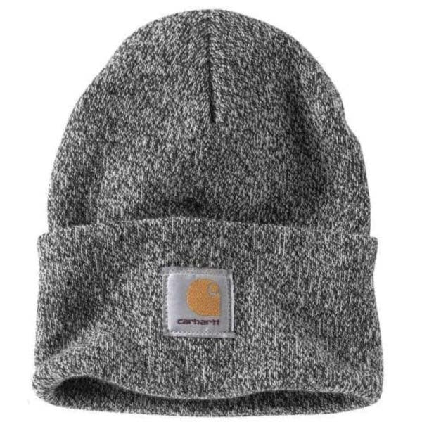 Carhartt Watch Hat, Men's, One-Size, Acrylic, Black/White
