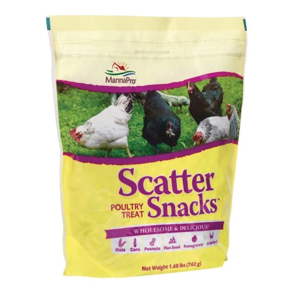 Manna Pro 704000 Scatter Snack, 1.68 lb Pack