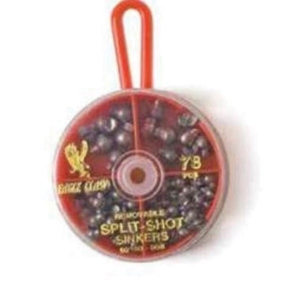 Eagle Claw Split-Shot Sinker, 78/PK