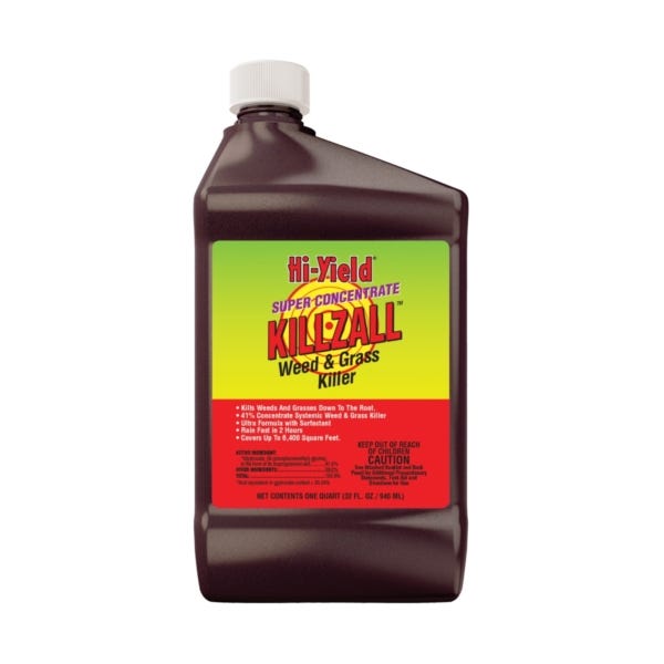 Hi-Yield Killzall Weed & Grass Killer, 32 oz Spray