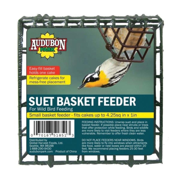 Audubon Park Suet Basket, 8 pack