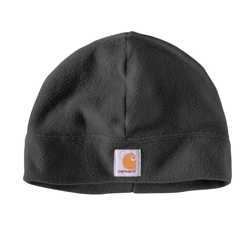 Carhartt Hat, Men's, One-Size, Polyester Fleece, Black