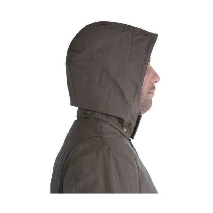 Carhartt Full Swing Series Steel Jacket, M, Tarmac, Snap, Zipper Closure, Regular
