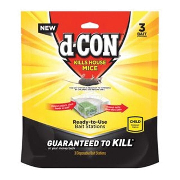 d-CON Mice Bait Station, Solid