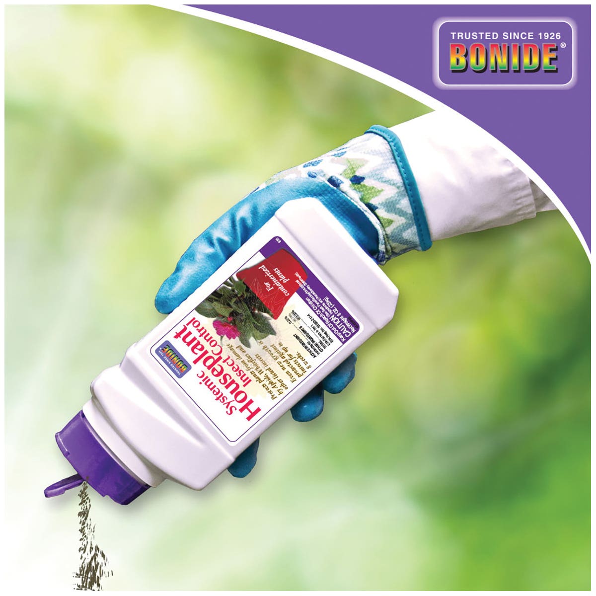 Bonide Systemic Houseplant Insect Control, Granular, Indoor, 8 oz Bottle