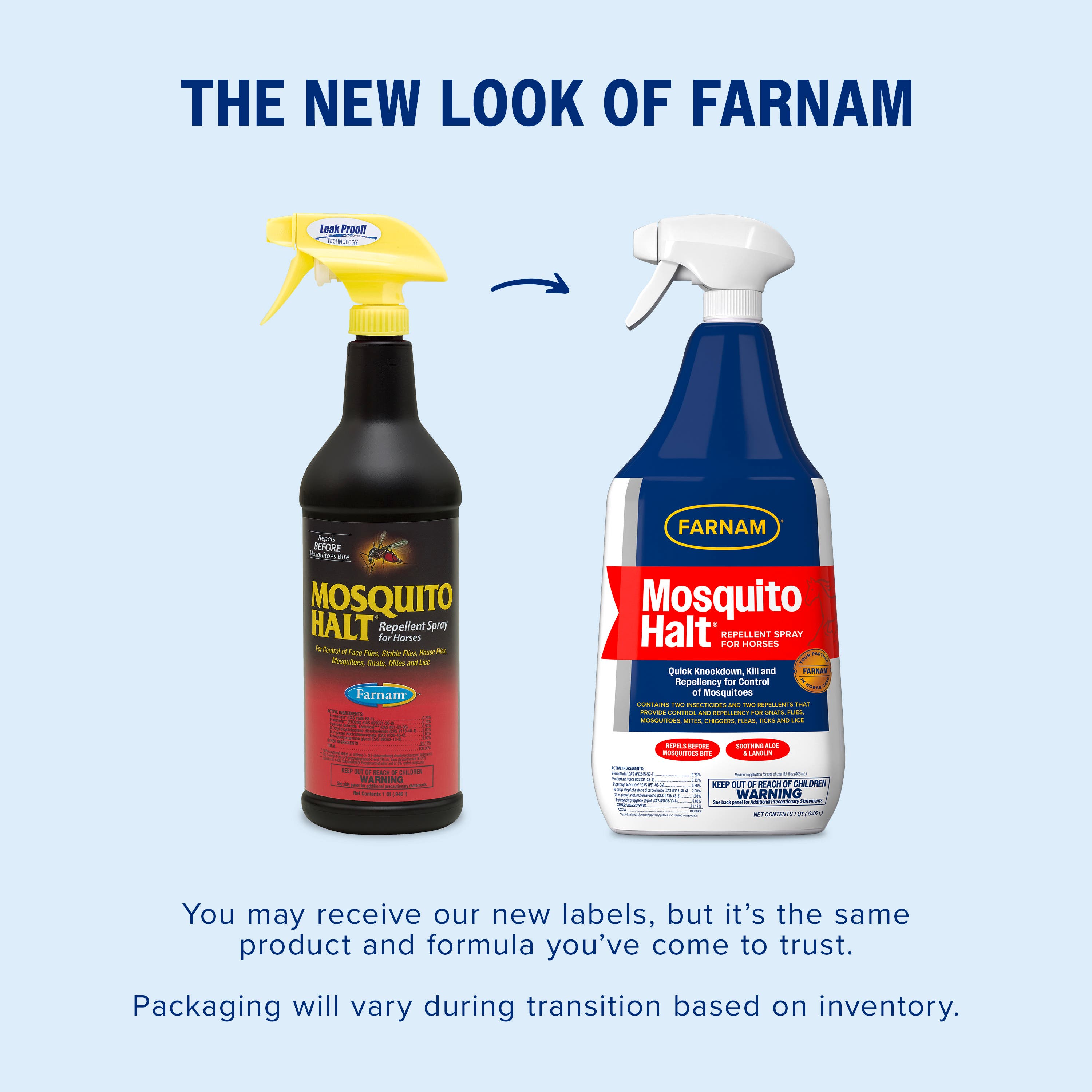 Farnam Mosquito Halt 3003441 Mosquito Repellent Spray, Liquid, 32 oz Bottle