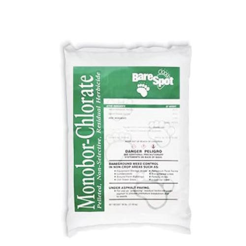 BareSpot Vegetation Killer, Pellet, Gray/White, 20 lb