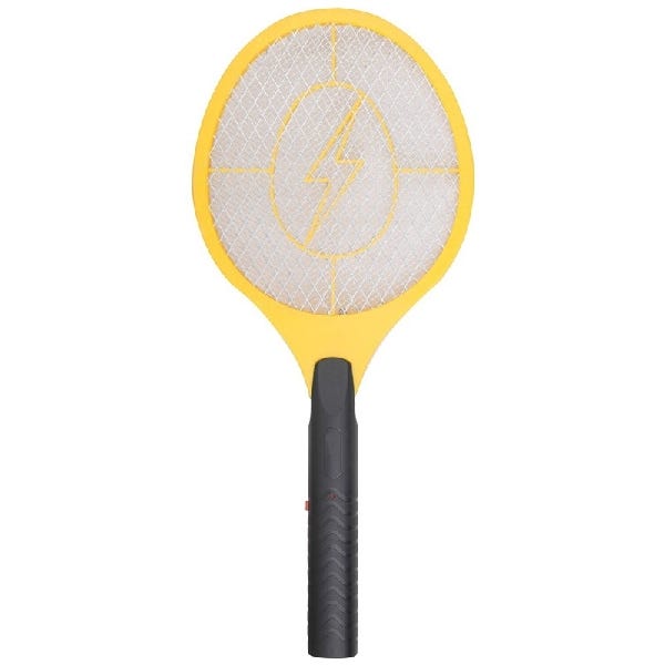 Landscapers Select Electric Swatter Fly, 8-1/2 in L Mesh, 7-1/2 in W Mesh, Metal Mesh, Plastic Handle