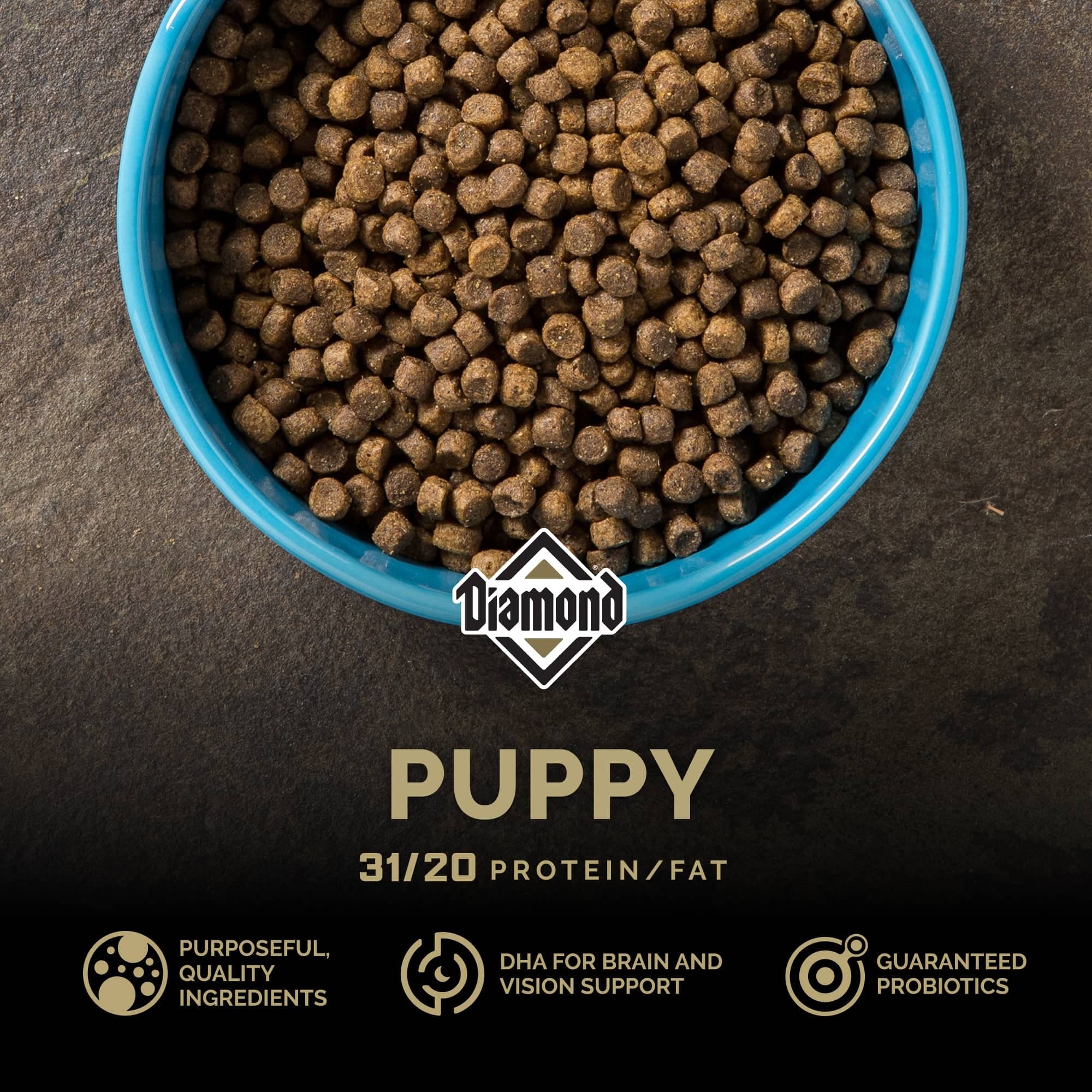 Diamond Puppy Formula Dry Dog Food, Chicken, 6 lb bag
