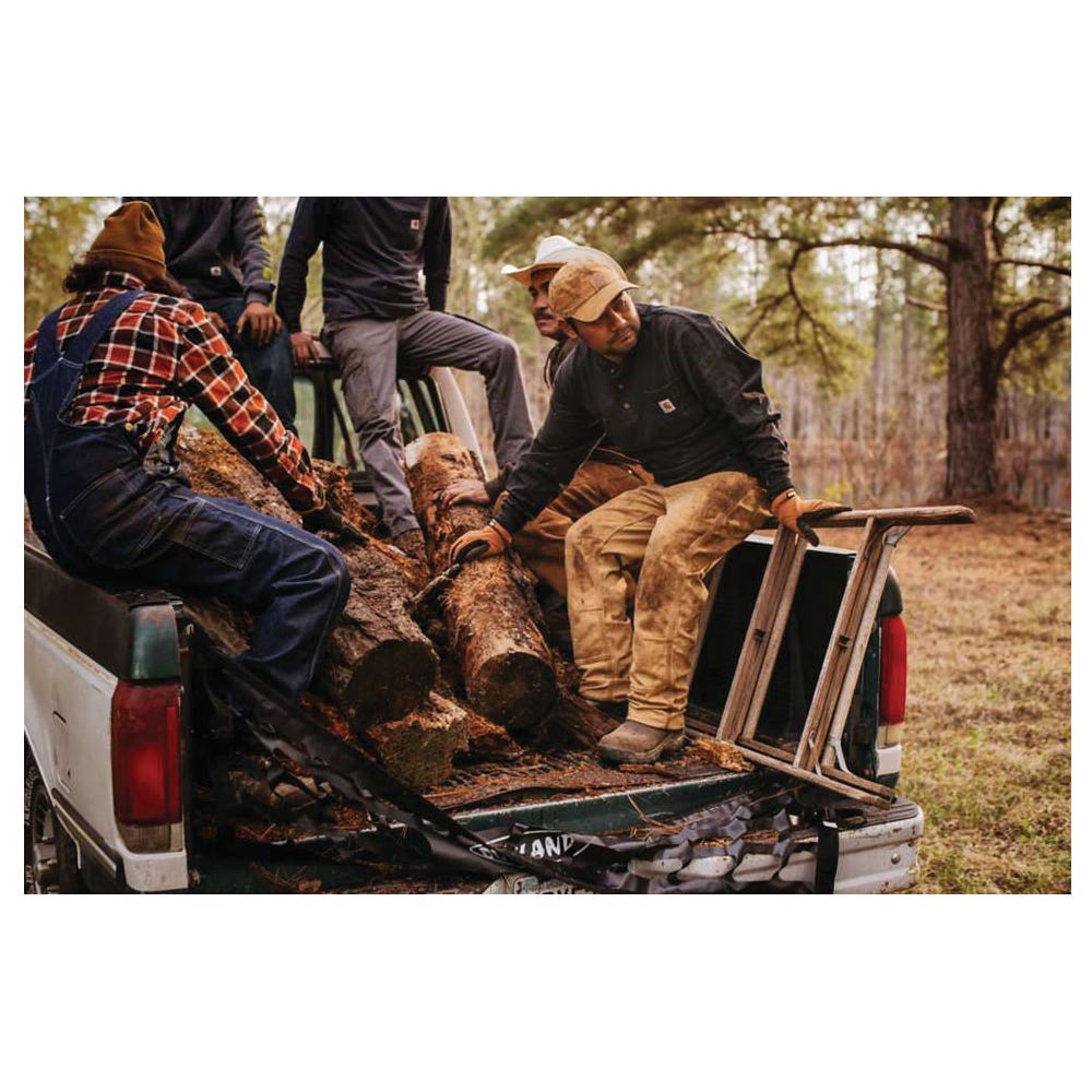 Carhartt 102802-91834 38A Rigby Pants, 38 in, 34 in Inseam, Hickory, Relaxed Fit