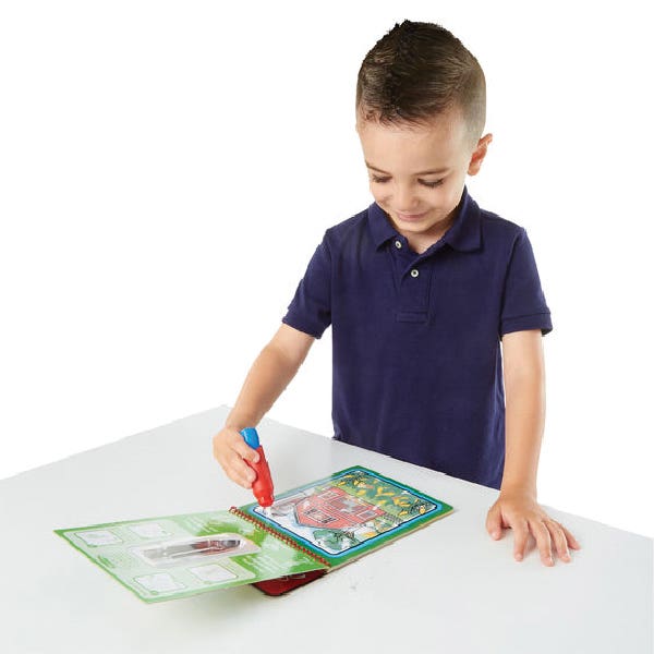 Melissa & Doug Water Wow! Farm, Paper, Multi-Color