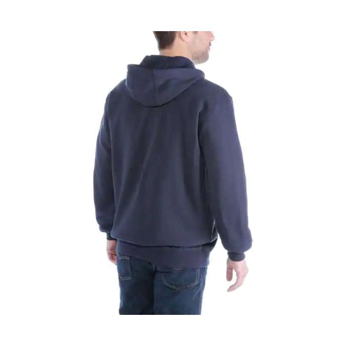 Carhartt Sweatshirt, S, Regular, Cotton/Polyester, Black, Hooded Collar