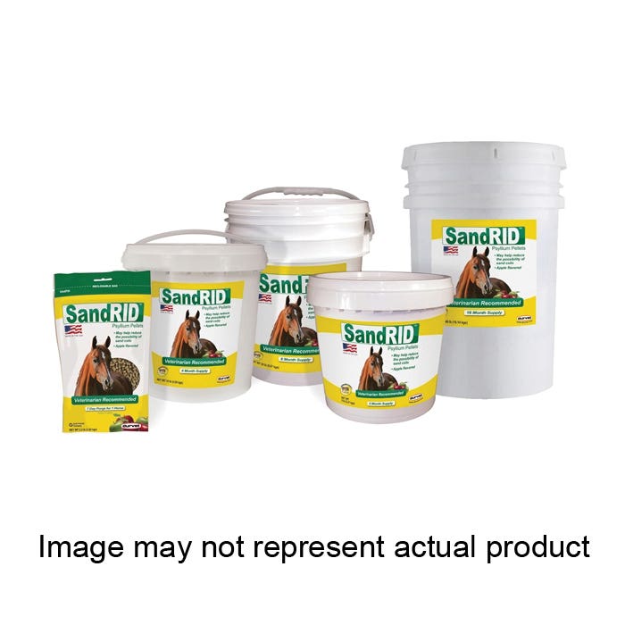 Durvet SandRID Psyllium Pellet Apple Molasses Flavor 10 lb Pail