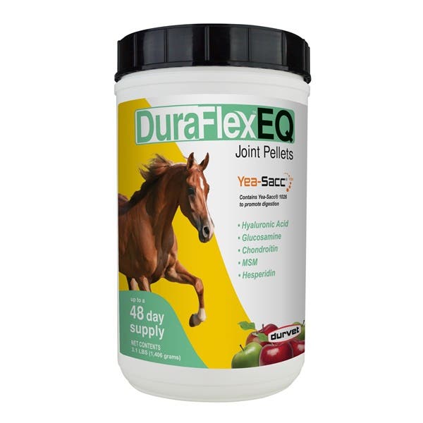 Durvet DuraFlex EQ Joint Pellet Apple Flavor 3 lb Jar