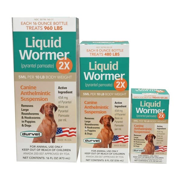 Durvet 011-1170 Liquid Wormer, Liquid, Butterscotch, 2 oz Bottle