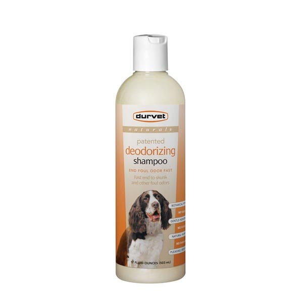 Durvet Naturals Basics Deodorizing Shampoo, Liquid, White, Cherry, 17 oz Bottle
