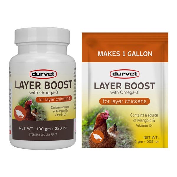 Durvet Layer Boost Poultry Supplement 100 g Jar