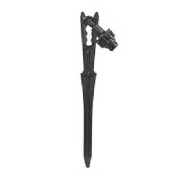 DIG Fogger/Mister, 1/4 in Connection, Full-Circle, 30 psi Pressure, 2.21 gph, Plastic, Black