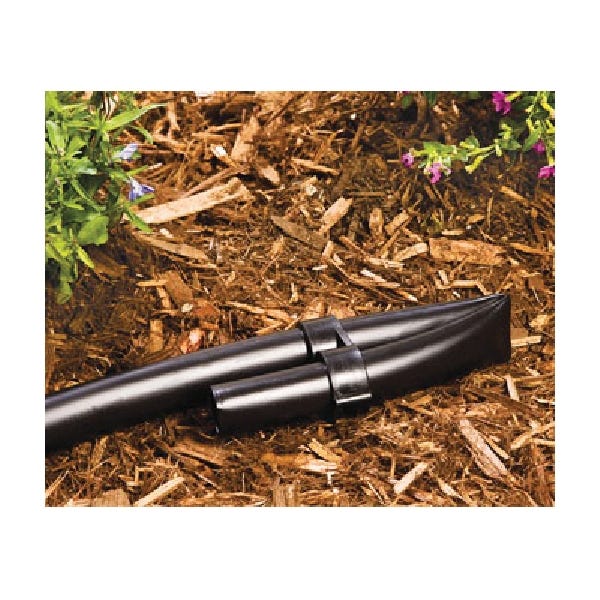 DIG Hose End Closure, 1/2 in Connection, Polypropylene, Black