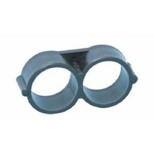 DIG Hose End Closure, 1/2 in Connection, Polypropylene, Black