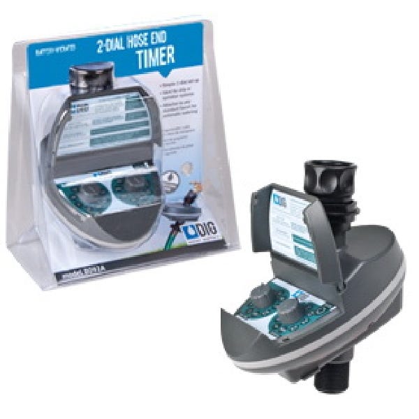 DIG Hose End Timer, 9 V, 1 -Zone, 2 to 240 min Time Setting, 180 min Cycle, LCD Display
