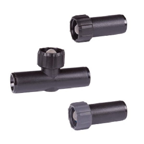 DIG Swivel Adapter, 3/4 x 1/2 in, FPT x Compression, ABS/Poly-Carbonate, Black, For: 1/2 in Poly Tubing