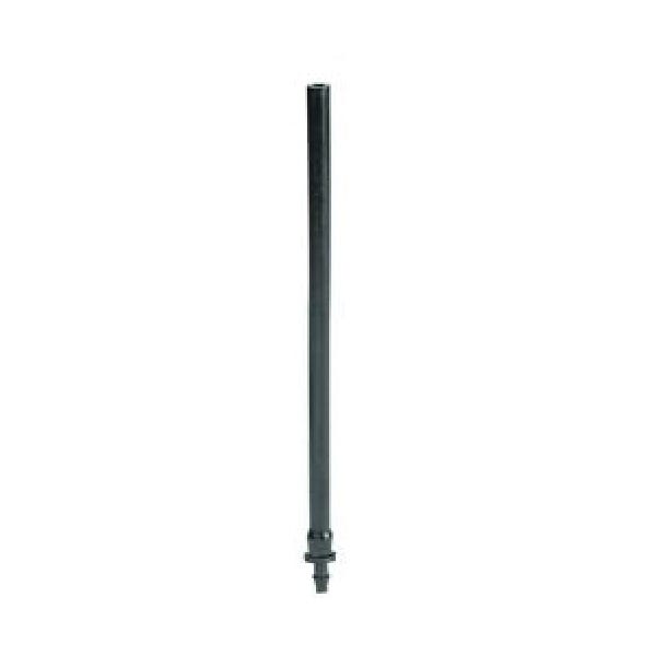 DIG PE Riser, 0.16 in ID x 0.3 in OD Dia, 6 in L, 1/4 in Connection, Barb, Plastic, Black