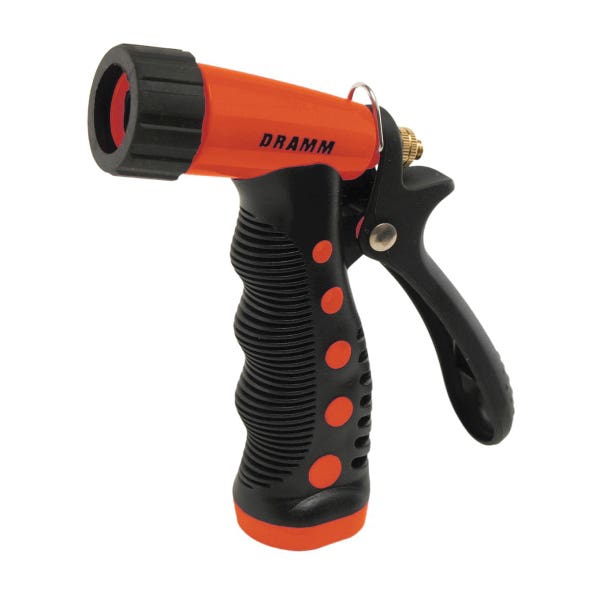 DRAMM Touch'N Flow Pistol Nozzle, Metal, Red