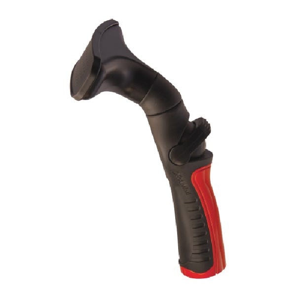 DRAMM One Touch Fan Nozzle, Brass/TPE Rubber/Zinc, Red