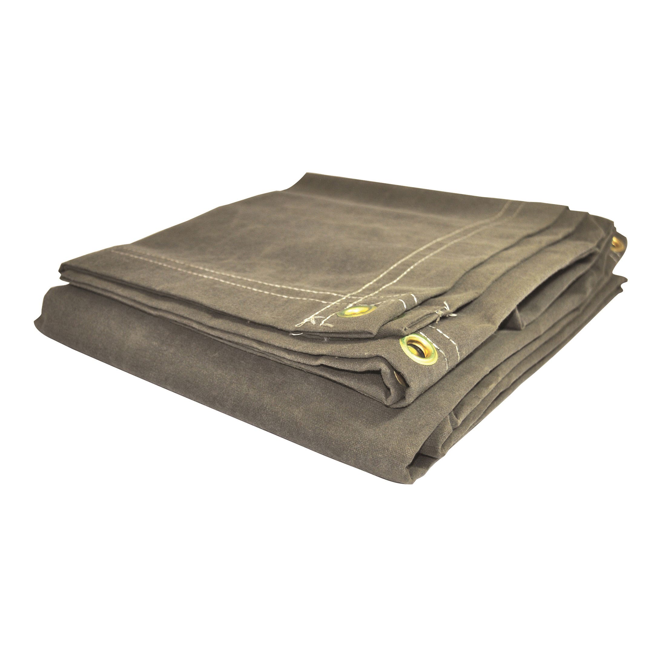 Foremost 60068 Tarp, 6 ft L, 8 ft W, Canvas, Olive