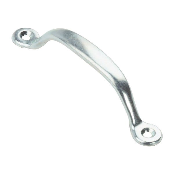 National Hardware N117-713 Storm and Screen Door Pull, 4-3/4 in H Handle, Steel, Zinc