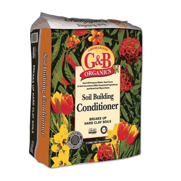 G&B Organics Soil Building Conditioner 3 Cu Ft