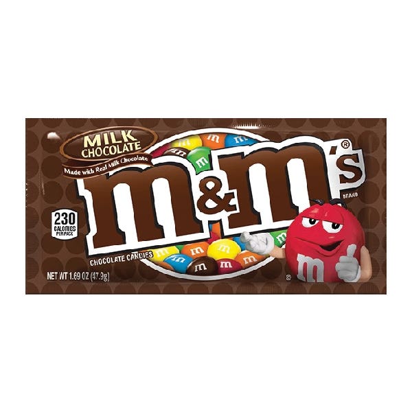M&M's Chocolate Candy 1.69 oz