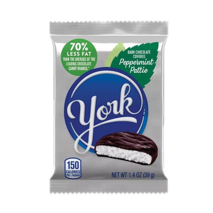 york Peppermint Pattie, 1.4 oz