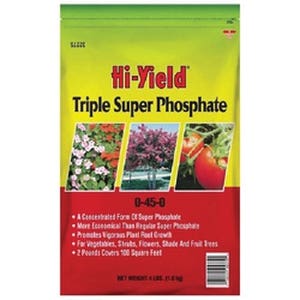 Hi-Yield Triple Super Phosphate Plant Food, 3.25 lb, Crystal, Powder, 0-45-0 N-P-K Ratio