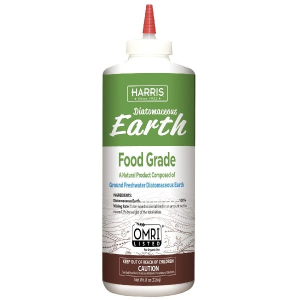 Harris Diatomaceous Earth, Powder, 8 oz, Bag