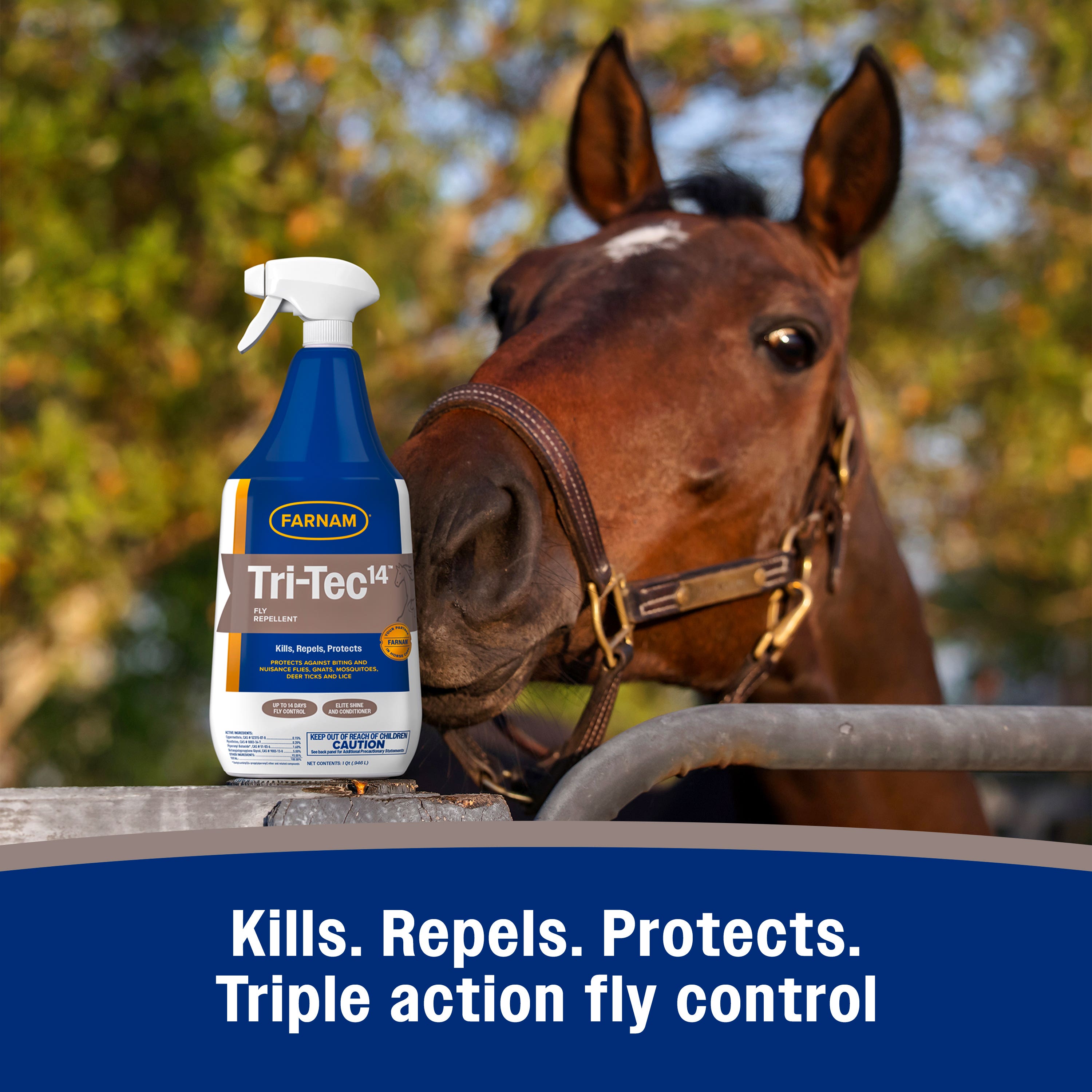 Farnam Tri-Tec 14 Fly Repellent 32 oz