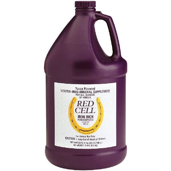 Farnam Red Cell Mineral Supplement Liquid Yucca Flavor 1 gal