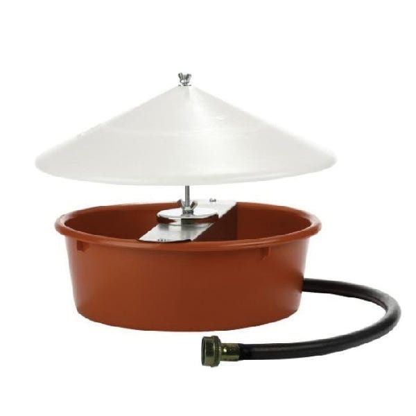 Little Giant Poultry Waterer, 5 qt Capacity, Polyethylene