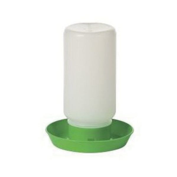 Little Giant Poultry Waterer Base Lime Green 1 qt