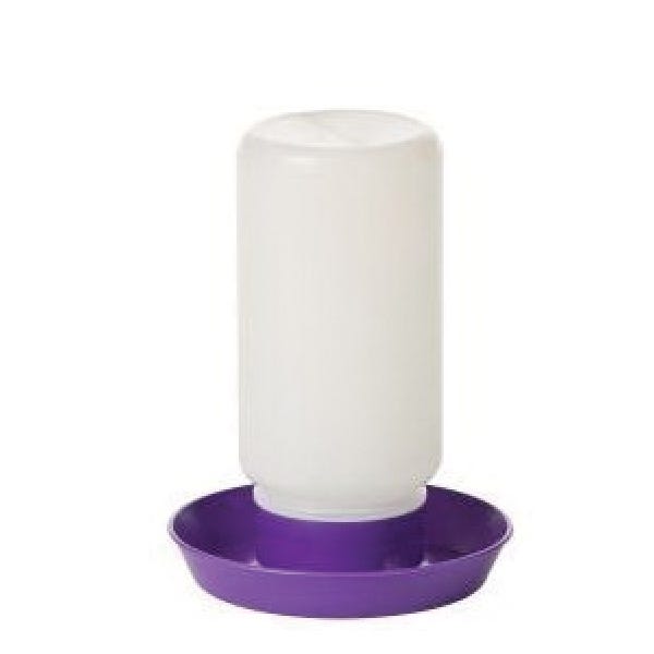 Little Giant Poultry Waterer Base 1 qt Purple
