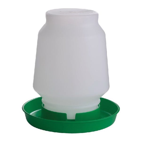 Little Giant Poultry Waterer Base Lime Green 1 gal