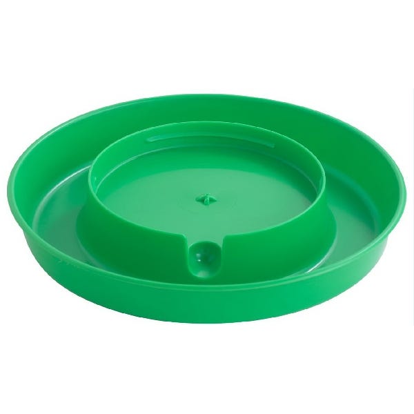 Little Giant Poultry Waterer Base Lime Green 1 gal