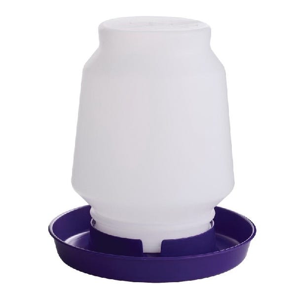 Little Giant Poultry Waterer Base Purple 1 gal